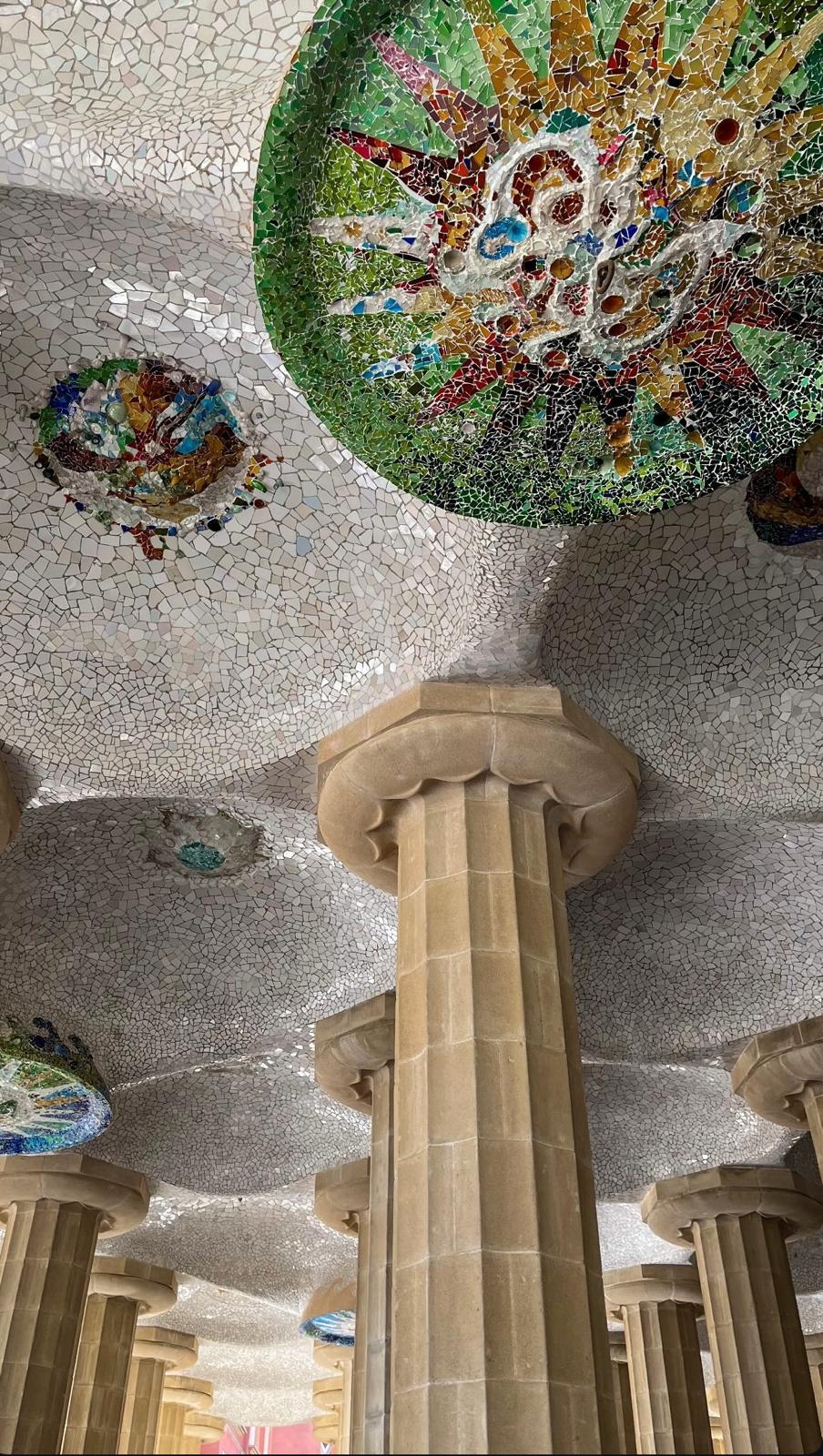 Fotografii din Parc Guell, Barcelona